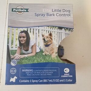 PetSafe Elite Little Dog Spray Bark Control - Blue